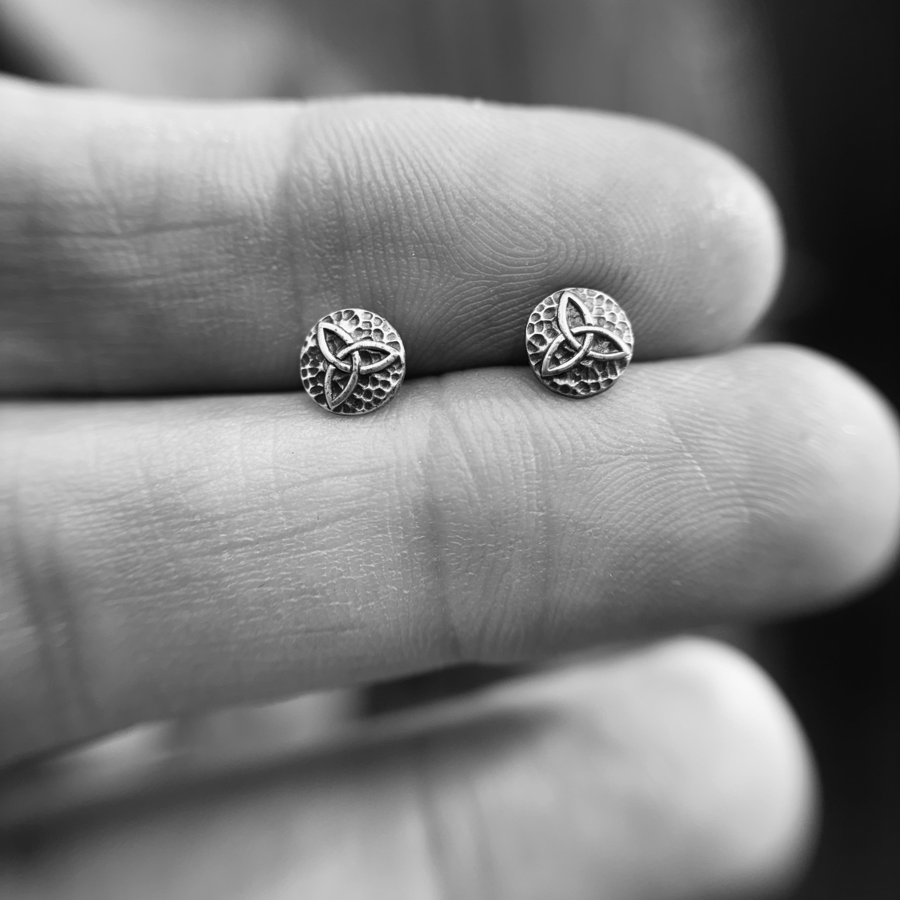 Triquetra Studs Katie Dirnbauer Designs triquetra-studs-katie-dirnbauer-designs