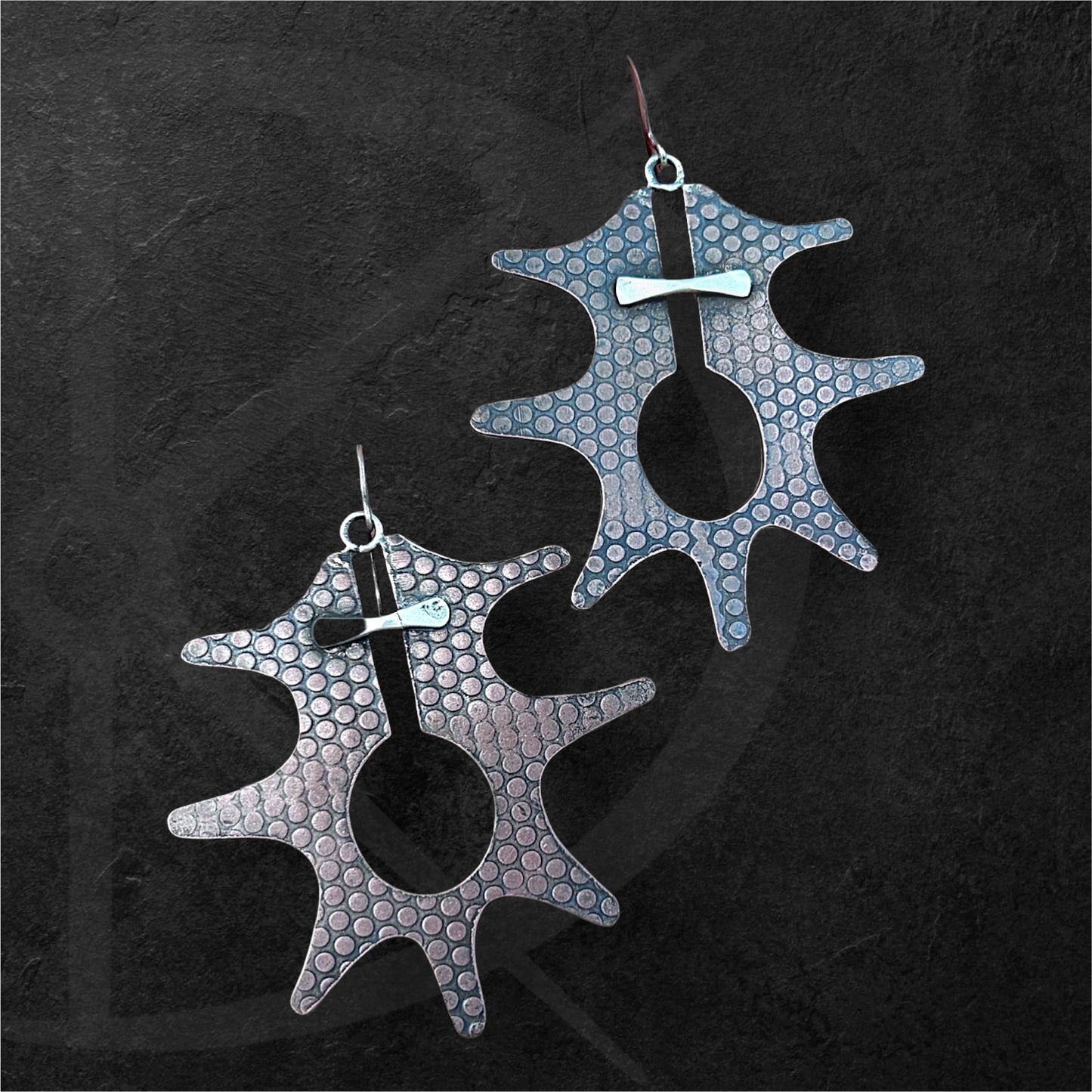 Polka Dot Splat Earrings