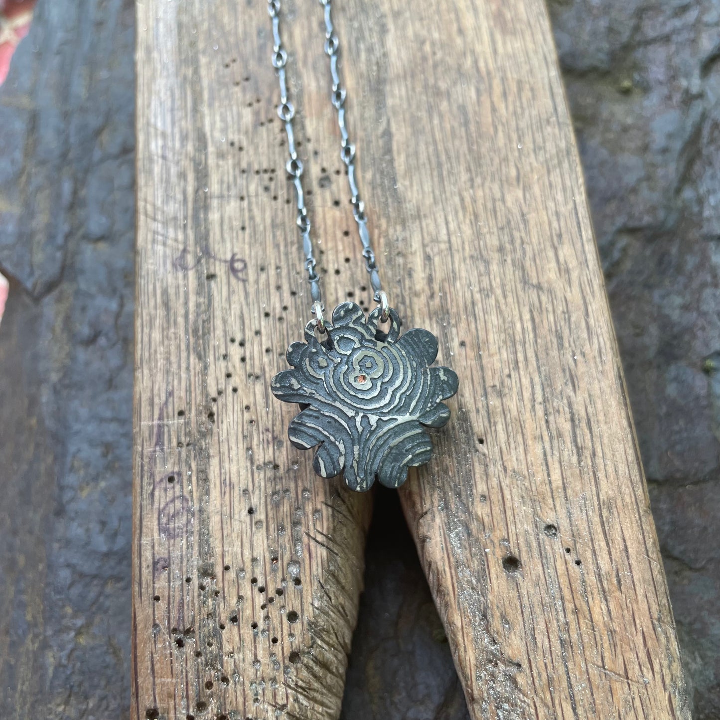Chrysoprase Flower Necklace