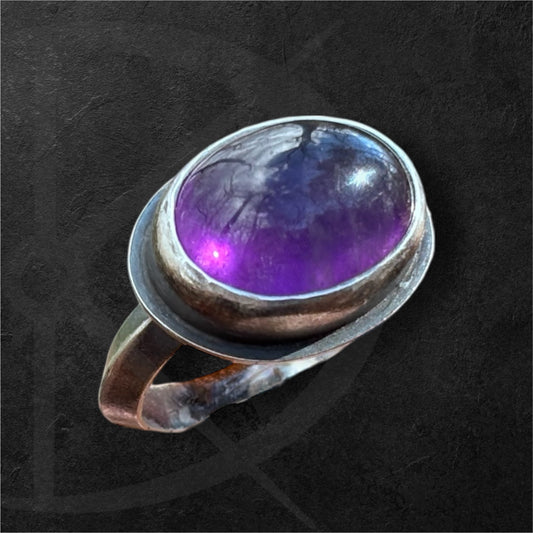 Amethyst Cocktail Ring