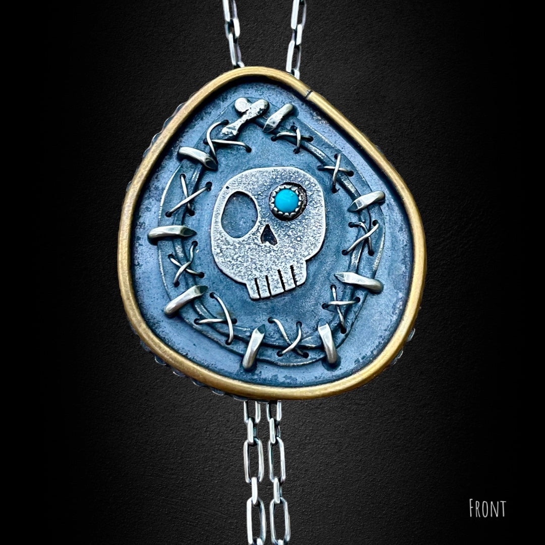 Skullie Faux Bolo