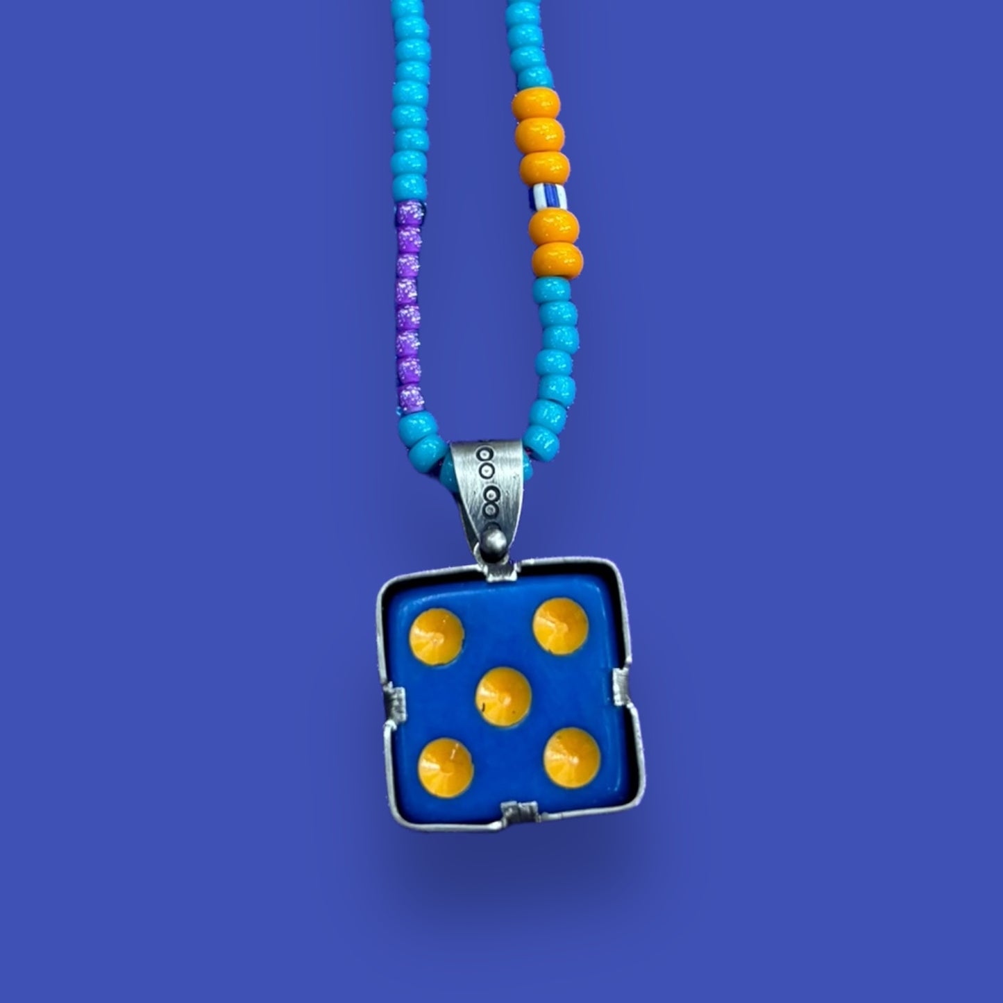 Lucky #5 Dice Pendant