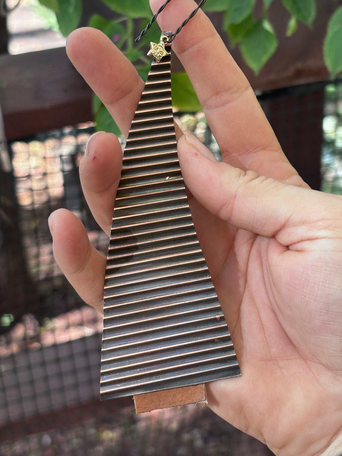 *Pre-Order* Copper Christmas Tree Ornament