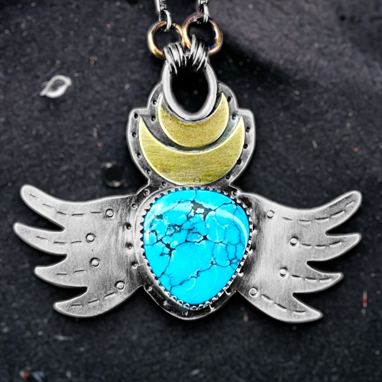 Turquoise Winged Amulet