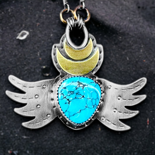 Turquoise Winged Amulet