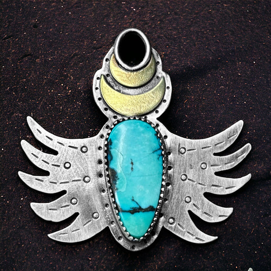 Turquoise Winged Amulet