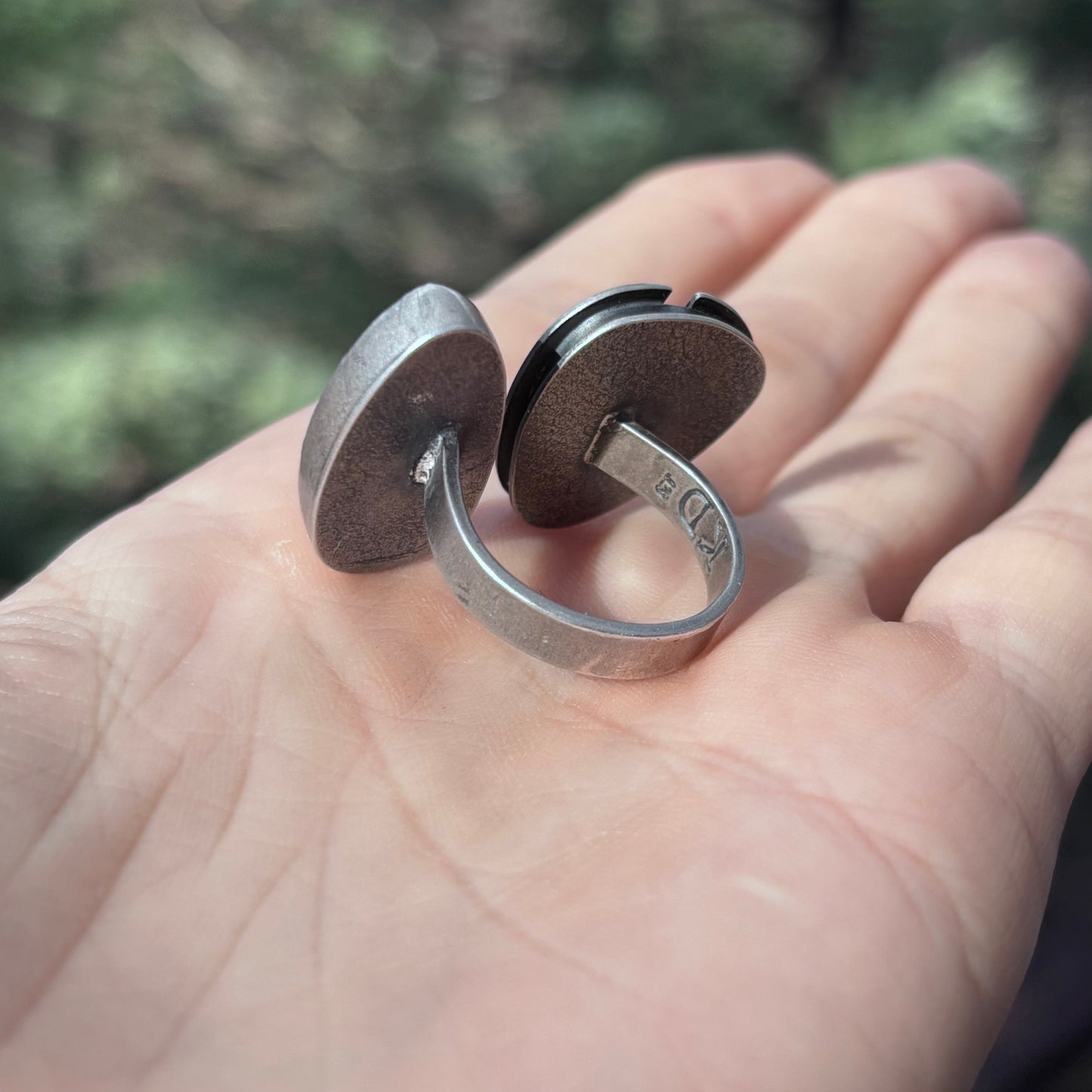 Turquoise Polka Dotted Ring