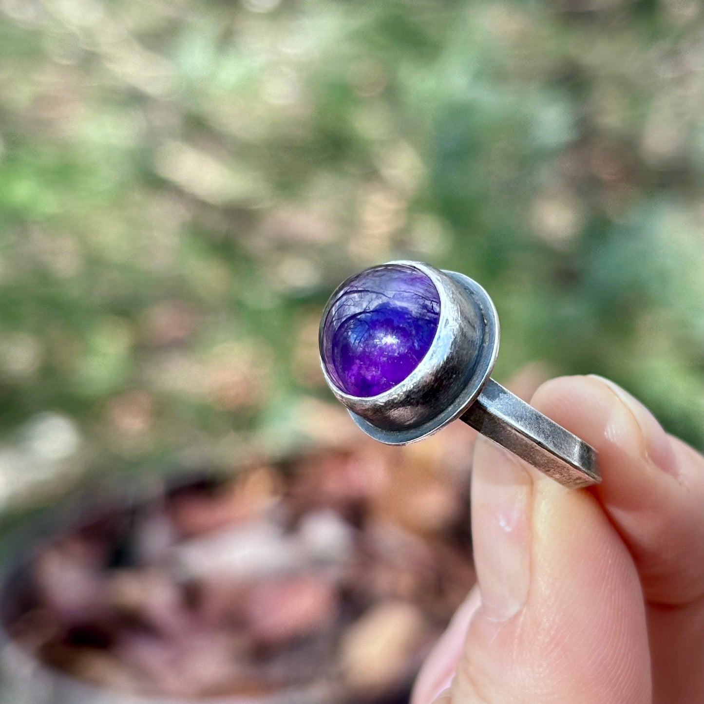 Amethyst Cocktail Ring